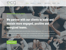 Tablet Screenshot of energycatalystgroup.com